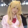 Sweet and natural simulation wig, anime exhibition wig
