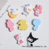 Adorable Sanrio DIY Resin Accessories: Phone Case, Hair Clip, Headwear, & Mouthwash Cup Decor