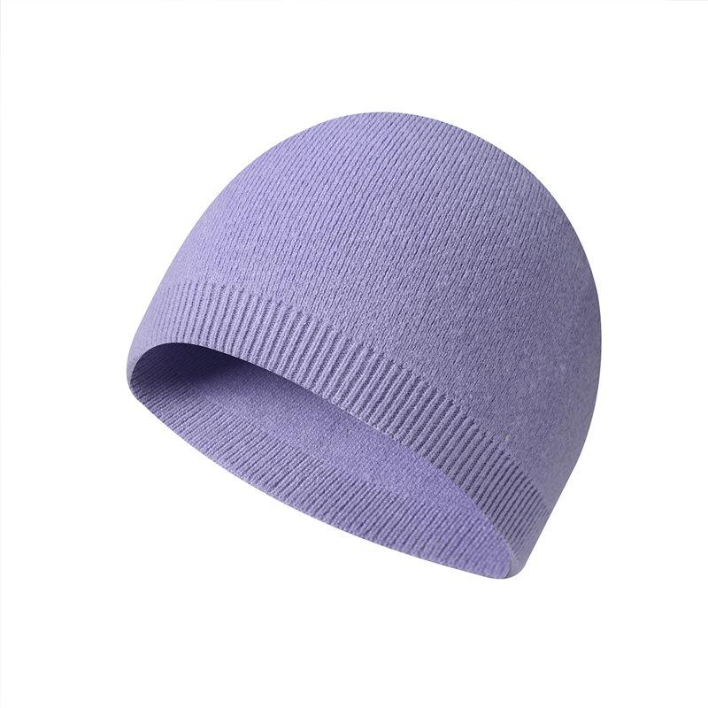 Winter Fashion Warm Hat for Women - Solid Colour Couple's Knitted Hat Outdoor Cycling Sports Hat Student Beanie Hat