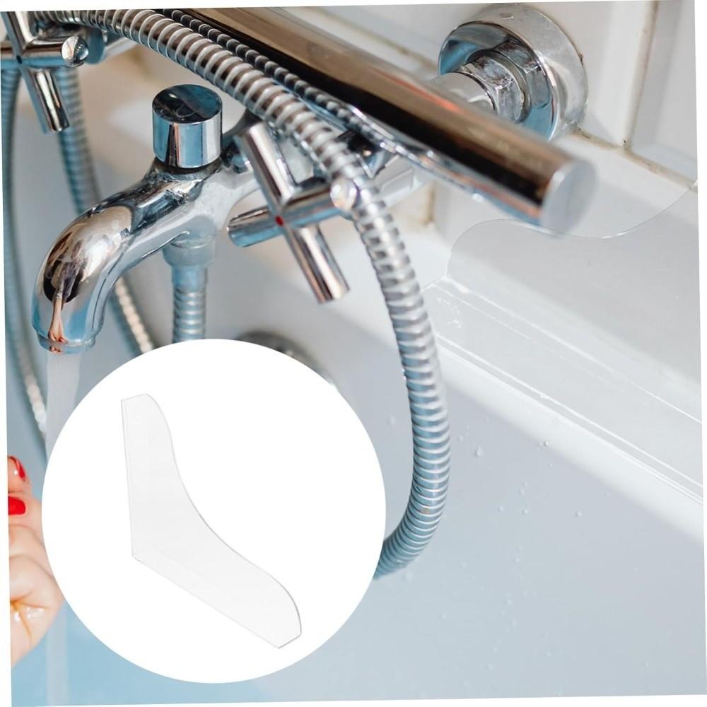Acryl-Badewannen-Spritzschutz Transparent Selbstklebend Wasserabweisende Platte Wasserdicht Einfach zu Installieren Spülbecken-Spritzschutz Dusche