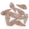 Vintage ozdoby Přírodní DIY Craft Graffiti Ornament Angel Wings Dřevěný přívěsek s hranolky