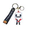 Creative Christmas Horror Night Cartoon Keychain Bag Pendant Children's Toy Doll Machine Car Pendant
