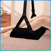 Foot Hammock Lightweight Aircraft Hammock Support Plate Portable Plane Footrest for Long Travel Foot Leg Rest
