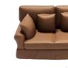 1/64 Mini Ornaments Furniture Miniature Resin Sofa Model Realistic Shape Accessories for Playhouses,