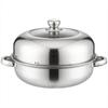 Le Chu He Li 28cm Stainless Steel Multi-Cooker Steamer