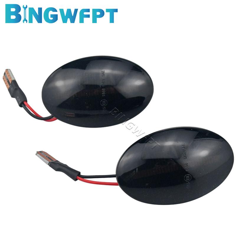 Left+Right Side Marker Lihgt For Opel Astra F T92 Van/Cabrio 1991-2000 Car Dynamic LED Turn Signal Lamp For Opel Vita 1995-2004