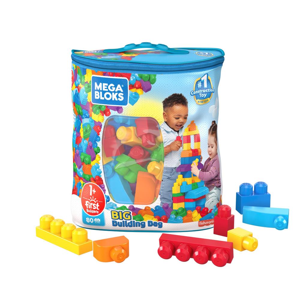 Mega Blocks Mega Blocks for 1 Year Old and Up 80 Block Pack Year Old and DCH63 (MEGA BLOKS) [1 Up]