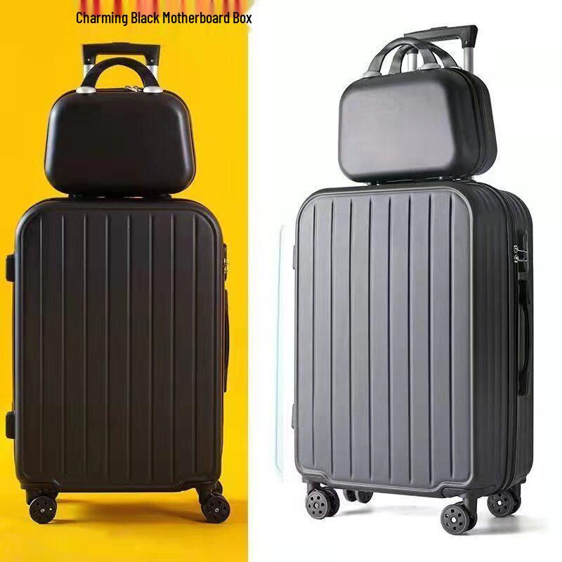 26-Inch Durable Trolley Luggage - New Style for Women & Men, 24-Inch Leather Suitcase, 20-Inch Travel Case