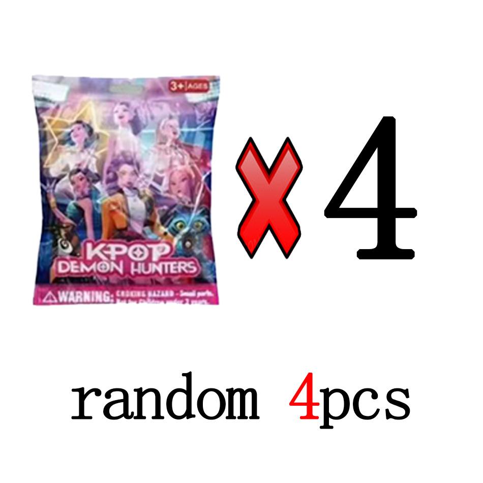 Anime Kpop Demon Hunters blind box Action Figure Ranimeumi Mira Zoey Sussy Phone Decor Model for Kids gift