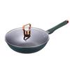 Yoshida Craftsman Maifan Stone Non-Stick Wok with Diamond Lid