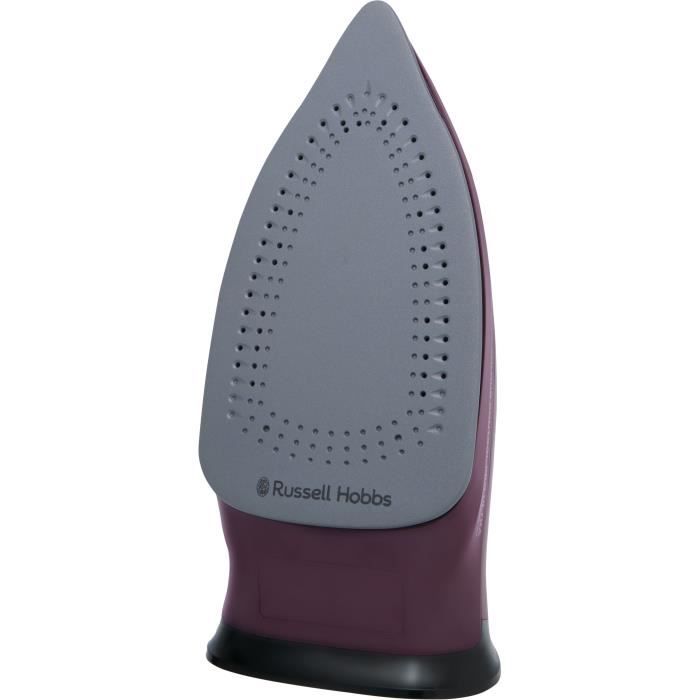 Bügeleisen - RUSSELL HOBBS - Colour Control Pro Iron Ultra - 2800 W - Schwarz / Lila