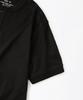 OUTSTANDING Henley Neck Half Sleeve Tee_Black