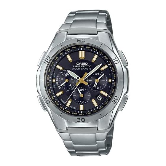 [Casio] Часы Wave Ceptor [Оригинальный отечественный продукт] Радио Солнечные титановые WVQ-M410TD-1A2JF мужские серебристые