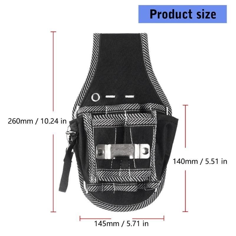 Garden Tool Pouch Garden Tool Belt Tool Pouch with Pockets Tool Bag with Adjustable Waist Belt Storage Pouch Accessories