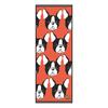 Marushin Wonderful Peace Love Eyes Face French 0765001300 Towel, Bulldog, Dog/Cat Design, Cute, Antibacterial, Odor-Resistant, 100% Cotton,
