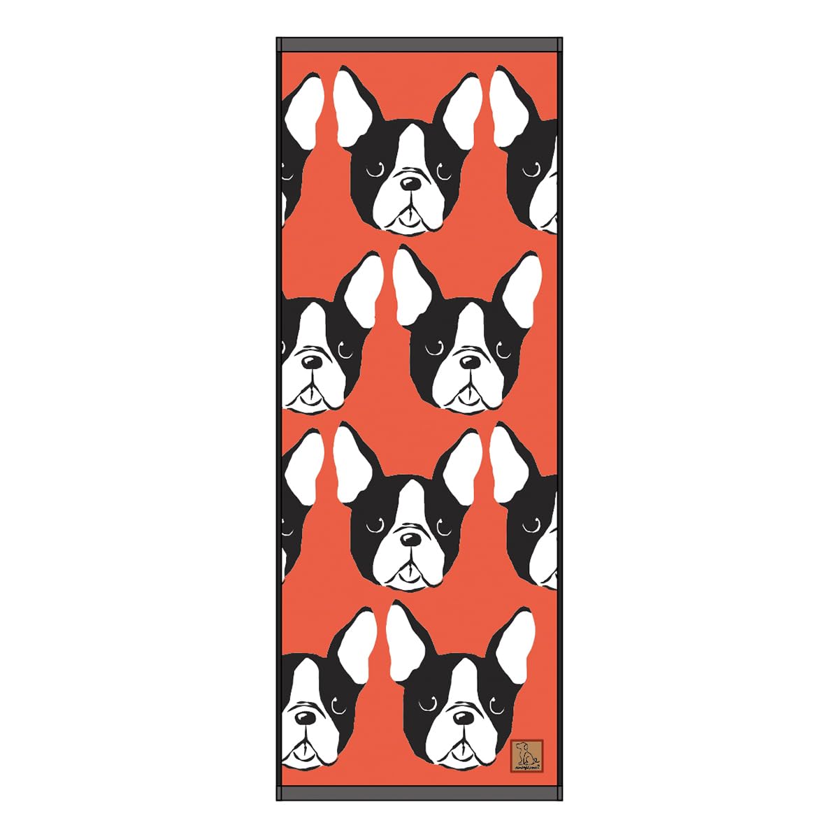 

Marushin Wonderful Peace Love Eyes Face French 0765001300 Полотенце, Бульдог, Дизайн Собака/Кошка, Милый, Антибактериальный, Устойчивый к запахам, 100% хлопок,