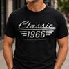 Classic 1966 Limited Edition 60th Birthday T Shirt Vintage 60 Years Old For Unisex Dad Husband Grandpa Vintage Stylish