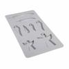 Moules en silicone - RAYHER - 2 moules - 26 x 14,5 x 3 cm - Contact alimentaire - Multicolore