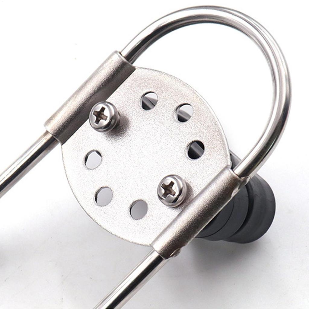 Horseshoe Life Buoy Stand Rack Life Ring Bracket For Ships Stainless Steel Ring Yacht Life Ring Holder Float Rack Boat Accessory