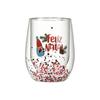 Transparent Coffee Milk Mug Tea Espresso Cup Heat-resistant Christmas Gift  Gift Giving