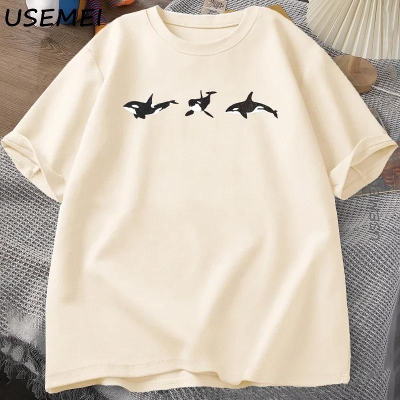 Born To Ride Print T-Shirt Lässige Kurzarm-Oberteile Sommer-T-Shirts für Herren 100% Baumwolle Rundhals Oversize Streetwear Basis-Top