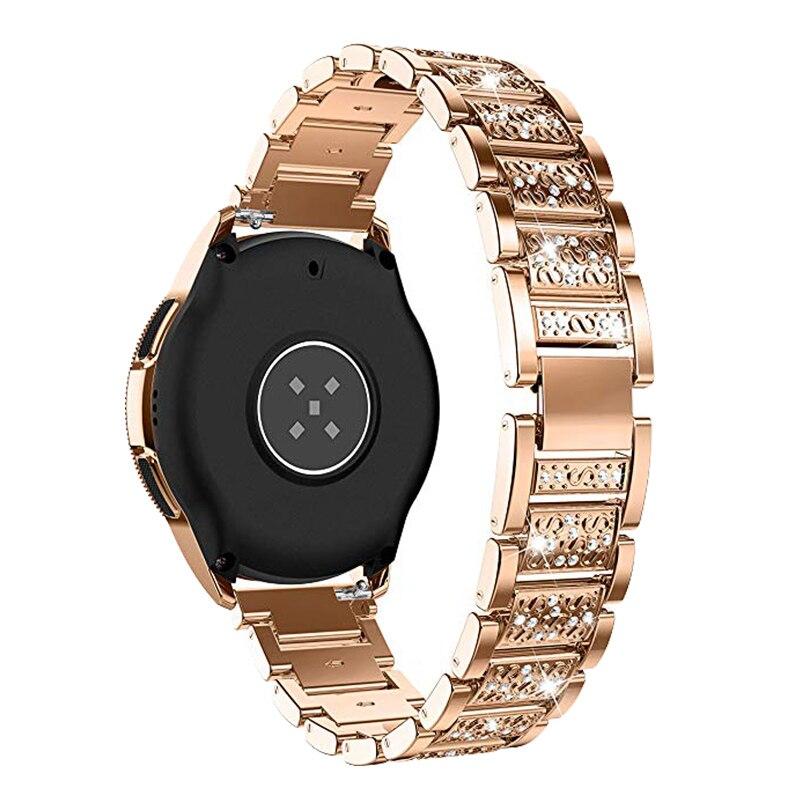 22mm 20mm Women Metal Bracelet for Huawei GT 3 2 46mm 42mm Strap for Samsung Galaxy Watch 3 5 Pro 4 Classic Band Active 40mm 44mm