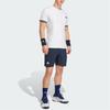 adidas Tennis Tops Men's White Crew Neck Moderate KE8972