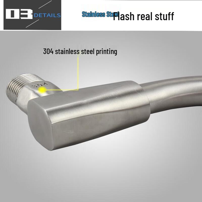 WDOFS Kitchen Wall-Mounted Swing Faucet