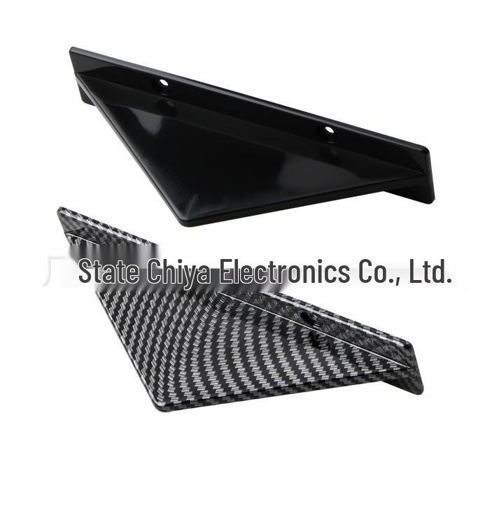 Universal Carbon Fiber-Pattern Rear Spoiler Kit for Cars
