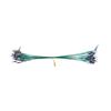 50Pcs 15cm/20cm/25cm High Strength Fishing Wire Leaders Heavy Duty Fishing Stainless Wire Leaders with Swivels and Snaps