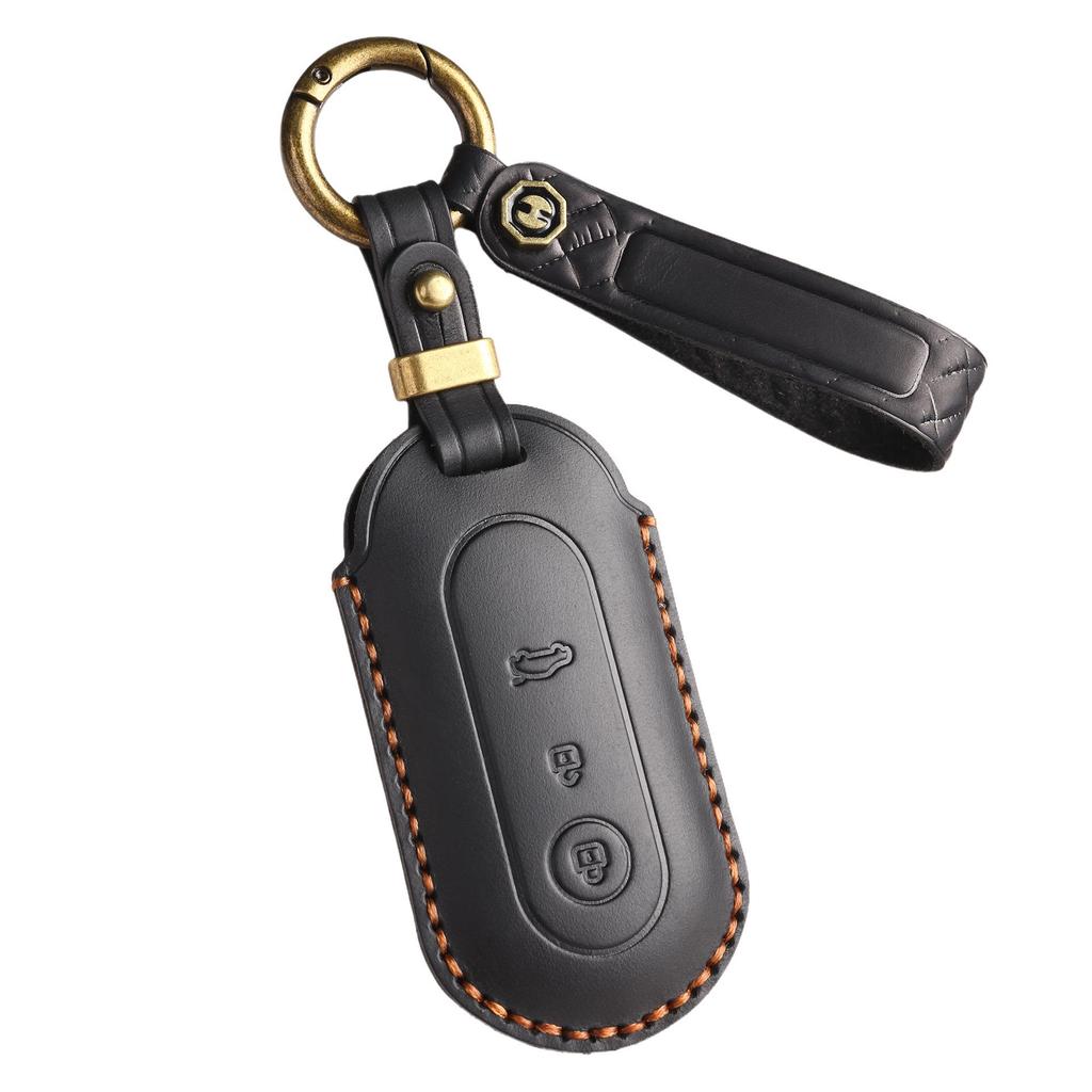 Handmade Genuine Leather Key Cover for Huawei AITO Jinkang Seres M7/M5