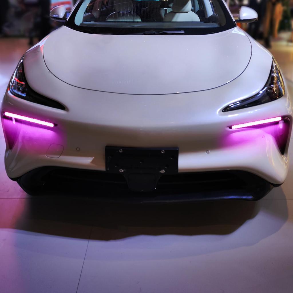 Biqing 17cm Daylight Car LED Pink, Daylight LED Thin LED