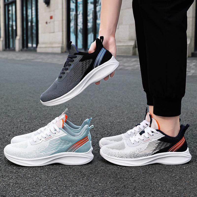 Shoes Men's Autumn Trend Sports Shoes Soft Sole Lightweight Running Shoes Large Size Versatile Casual Shoes Men's Shoes