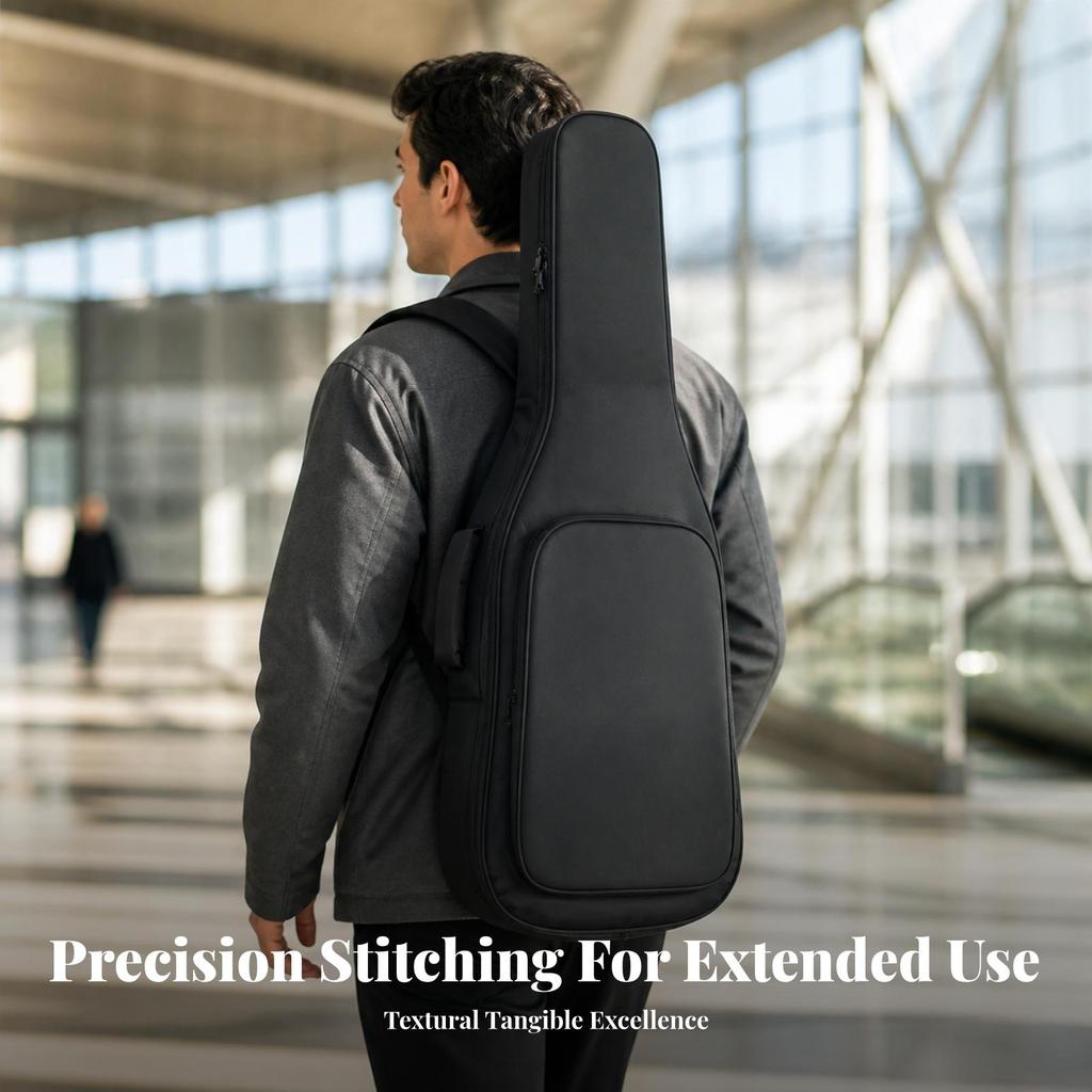 Electric Guitar Gig Bag Water-Resistant Ergonomic for Travel
