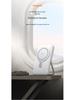 3C Certified Wireless Magnetic Power Bank: 15W PD, Strong Magnet, Built-in Triple Cables & Stand, Ideal for Air Travel.