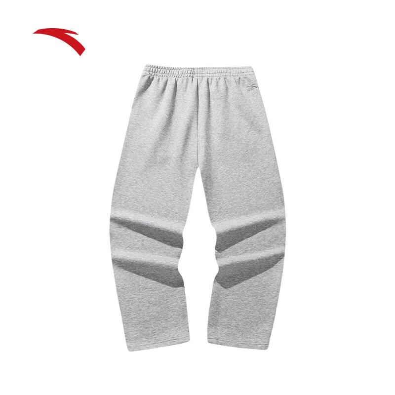 Anta Men's American-Style Loose-Fit Straight Leg Knit Casual Pants