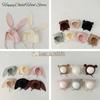 Hot Newborn Hat Cute Cartoon Bunny Bear Ear Beanie for Infant Baby Boy Girl Korean Baby Hat Spring Autumn Toddler Cap