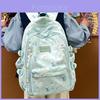 Rabbit Printed Nylon Cute Animal Pattern Small Backpack For Casual Daily Use