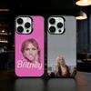 B-Britney SINGER S-Spears  Phone Case Color Silver Shell For IPhone 17 16 15 14 13 12 11 Pro Max Plus