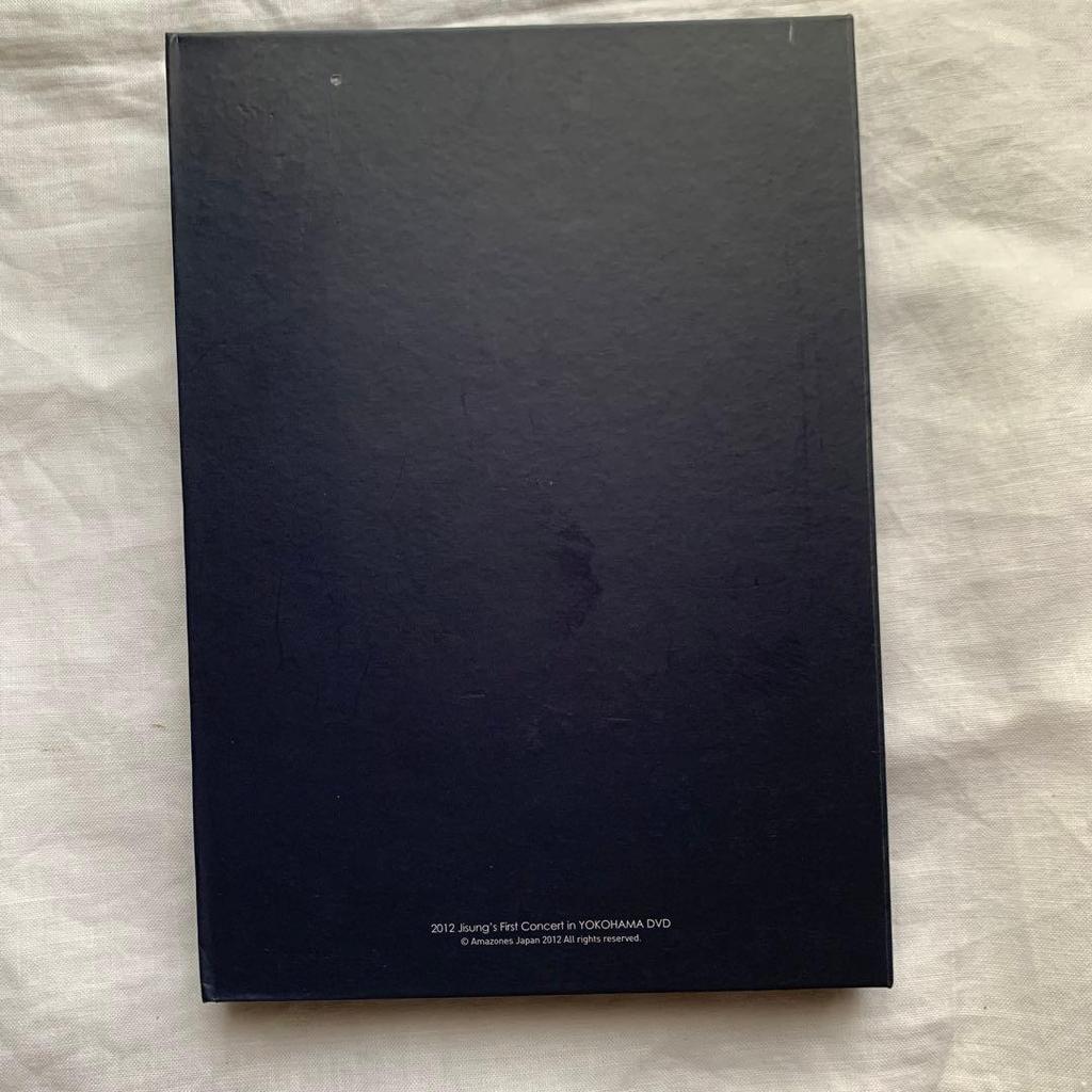 [USED] Ji Sung DVD & Photobook 2012 JISUNG'S First Concert
