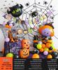 Halloween Kindergarten Party Wall Decor: Balloons & Props for Kids' Atmosphere