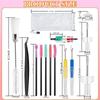15Pcs Premium Sewing Machine Maintenance Kit Cleaning Repair Tool Set with Storage Case for Tailors Sewing Enthusiasts