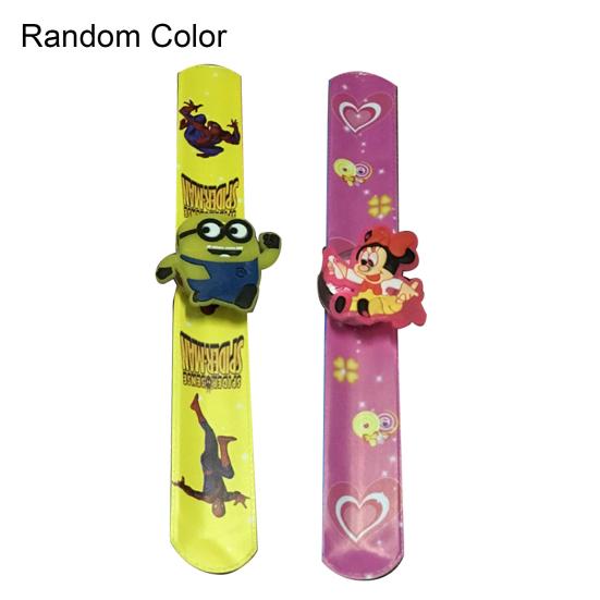 

1 шт. Мультяшный Миньон Дораэмон Светодиодный ремешок-браслет для запястья Реквизит для вечеринки, концерта Random Color&Style