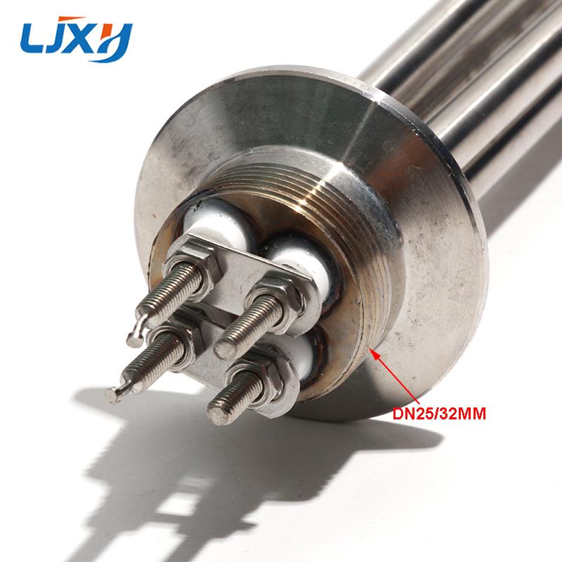 Elemento de aquecimento tubular de imersão de 1,5 polegadas e 50,5 mm com braçadeira tripla 220 V 1,5 kW/2,5 kW/3,5 kW/5,5 kW, aquecedor de água resistente à infusão