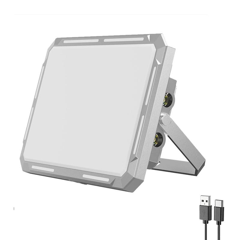 

Новый прожектор рабочий свет встроенный аккумулятор 18650 тип-C лампа внешний аккумулятор фонарик с магнитом уличный портативный кемпинговый фонарь 50.4