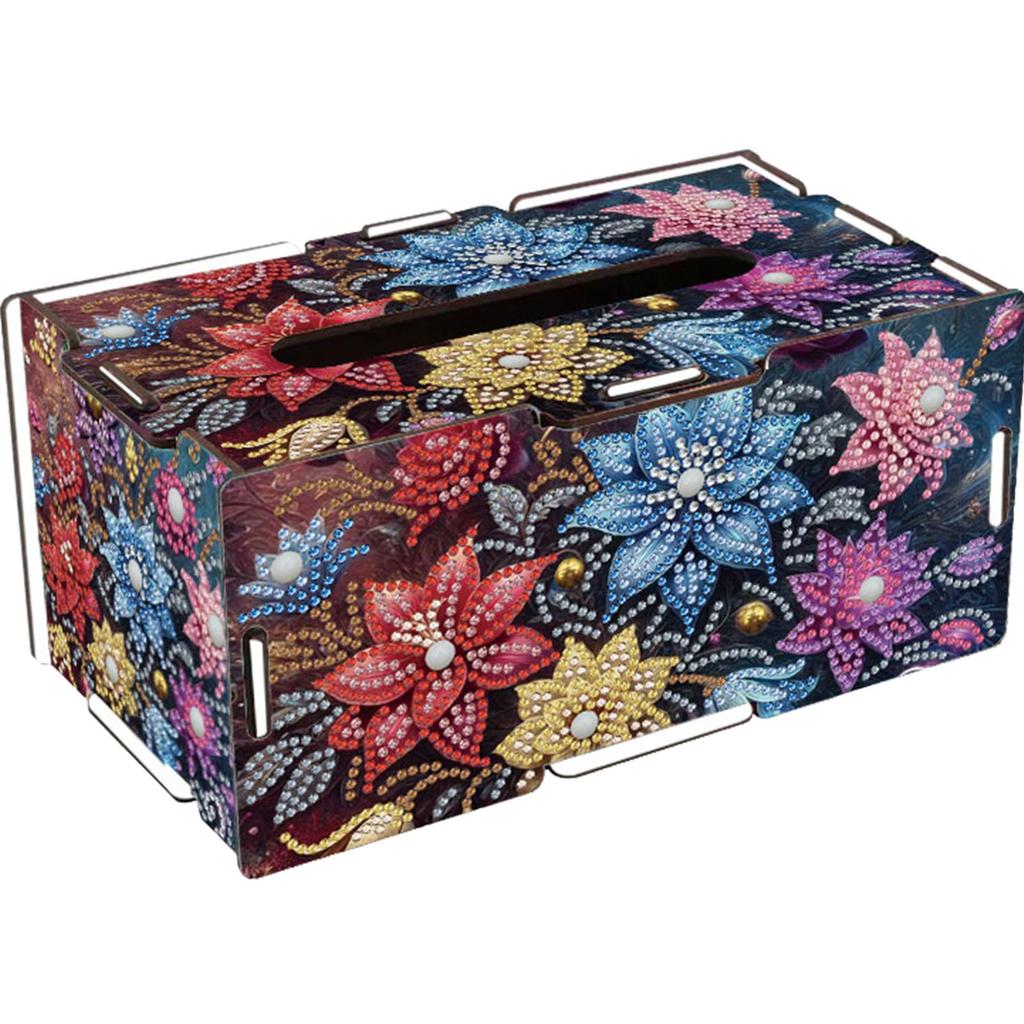 DIY Diamond Painting Napkin Holder Kit Diamond Napkin Holder Set Diamond Art Paper Towel Holder for Home & Office Decor