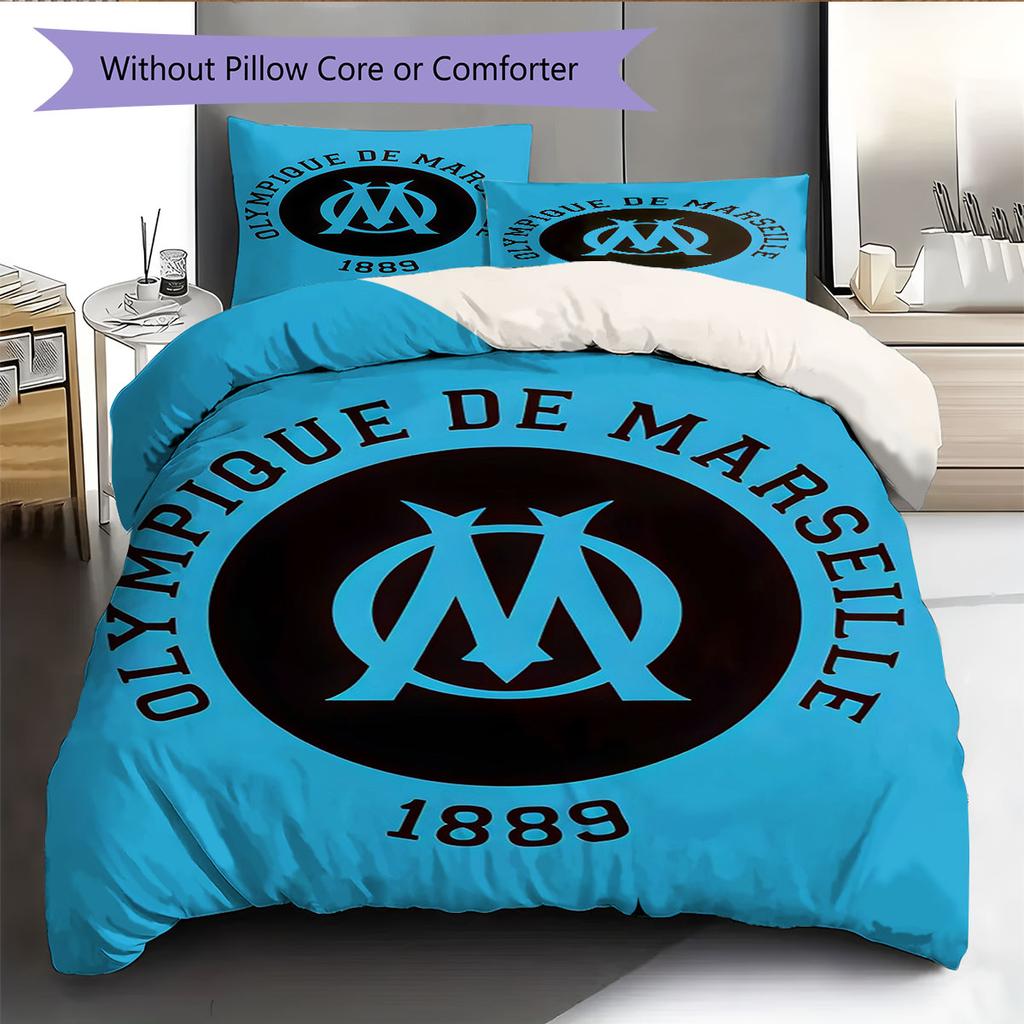 OM Bedding Quilt Set Quilt Cover Pillowcase Home Decoration Birthday Gift (1 * duvet cover + 2 * pillowcase, without core)