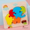 3D Wooden Puzzle Blocks for Toddlers: Educational Snap Fit Toys for Ages 3-6, Boys and Girls
