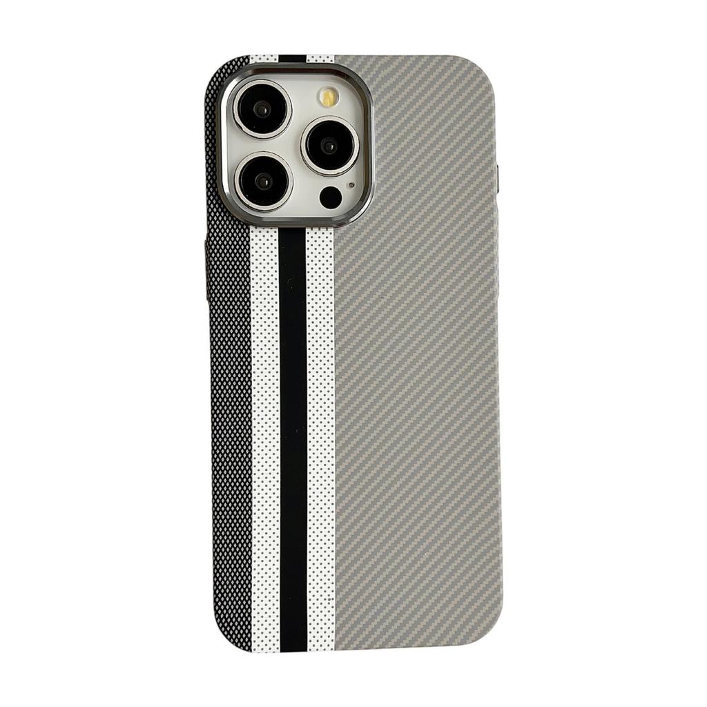 Applicable To Apple 17Promax Carbon Fiber Pattern Kevlar Magnetic Mobile Phone Case iPhone16PROMAX All-inclusive Anti-drop