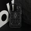 Vintage Persian Carpet Art Phone Case For iPhone 17,16,15,14,13,12,11 Plus,Pro Max,XS,Colored Silver Plated Inside Cover